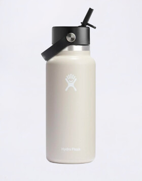 Hydro Flask Wide Mouth with Flex Straw Cap (946 ml) Oat
