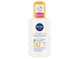 Nivea Sun Sensitive Protect dětský sprej na opalování OF 50+ 200 ml