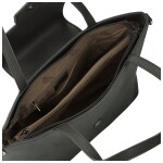 Trendy dámská koženková kabelka na rameno Coveri Hilari, šedá