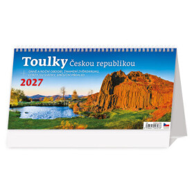 Kalendář stolní 2027 - Toulky Českou republikou