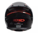 Helma na motorku Xrc Drod black/red - 2Xl / černá