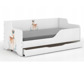 DumDekorace Dětská postel s lesní srnkou 160x80 cm