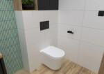 Wc s prkénkem softclose závěsné SAT Brevis bílé vírové SATBRE010RTORP SATBRE010RTORP