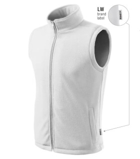 Next fleece vesta unisex bílá 00 (brand label) 2XL