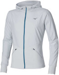 Běžecká bunda Mizuno Active Warmalite Hybrid Full Zip Hooded Long Sleeve Top J2GCD50104 Velikost textilu: L
