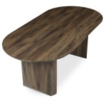 Stůl jídelní, 200x100x77 cm, MDF deska, 3D dekor ořech.