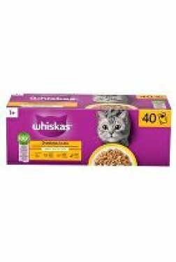 Whiskas kapsa Core drůbeží výběr v želé 40x85g