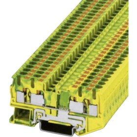 Phoenix Contact PT 4-QUATTRO-PE 3211809 trojitá svorka ochranného vodiče Pólů: 4 0.2 mm² 4 mm² zelená, žlutá 1 ks