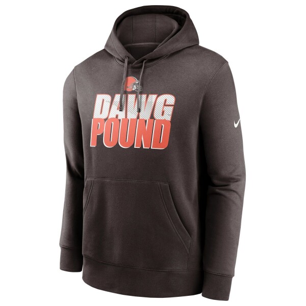 Nike Pánská mikina Cleveland Browns NFL Local Club Fleece Hoodie Velikost: S