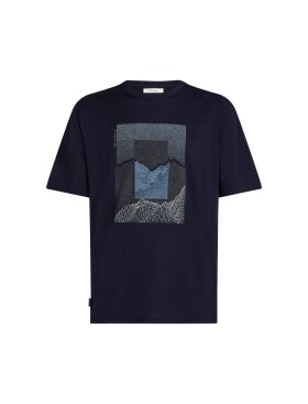 ICEBREAKER Mens Mer 150 Tech Lite SS Relax Tee Mtn Shi, Midnight Navy velikost: S
