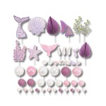 Dortisimo Zápich do dortu Mořský svět s listy a koulemi (22 ks)