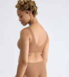 Dámská podprsenka ZERO Feel 2.0 Bralette - BROWN - hnědá 00CM - SLOGGI BROWN L