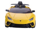 Mamido Dětské elektrické autíčko Lamborghini Huracan 4x4 žluté