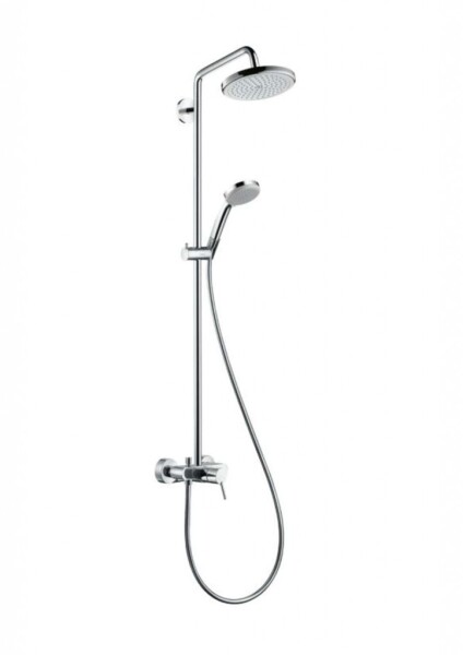 HANSGROHE - Croma 220 Sprchový set Showerpipe 220 s baterií, 1 proud, chrom 27222000