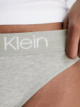 Dámská tanga 3 Pack 000QD3758E999 černá/bílá/šedá - Calvin Klein L