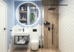 DEANTE - Mokko černá - WC kartáč, volně stojící ADM_N712