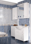 Koupelnová skříňka s umyvadlem Keramia Pro 80x50 cm bílá PRO80DV PRO80DV