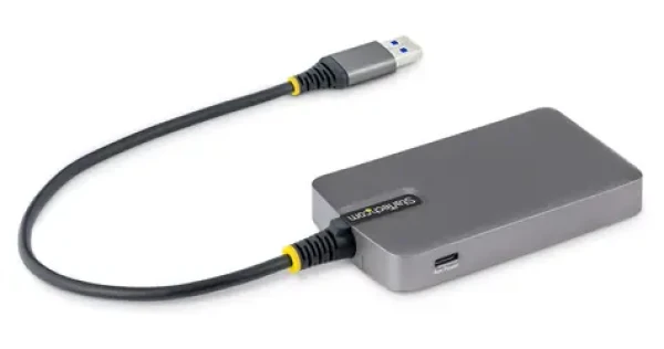 StarTech USB-A Hub 4 porty šedá / 4x USB-A / 5 Gbs / 0,3 m (5G4AC-USB-A-HUB)