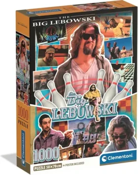 CLEMENTONI Puzzle Kultovní filmy: Big Lebowsky