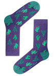 Dámské ponožky John Frank WJFLSFUN51 Purple UNI