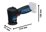 Aku rotační leštička Bosch GPO 12V-77 06019L3000