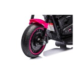 Mamido Dětská elektrická motorka Chopper Faster růžová