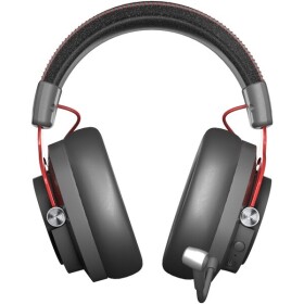 AOC GH401 černo-červená / herní sluchátka s odjímatelným mikrofonem / ovladač hlasitosti / 3.5 mm jack (GH401)