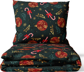 Vánoční bavlněné povlečení Sladké a Veselé