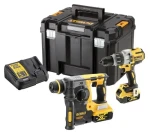 DeWalt DCK229P2T / Sada Aku nářadí: DCD996 + DCH273 / 2x 18V 5.0Ah (DCK229P2T-QW)