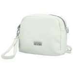 Stylová dámská mini koženková crossbody kabelka Fehmi, bílá