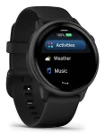 Garmin vívoactive 6 42mm černá / Chytré hodinky / 1.2" AMOLED / GPS / Wi-Fi / NFC / 5 ATM (010-02985-00)