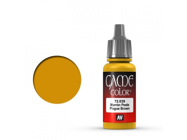 Vallejo Game Color 72039 Plague Brown 18 ml