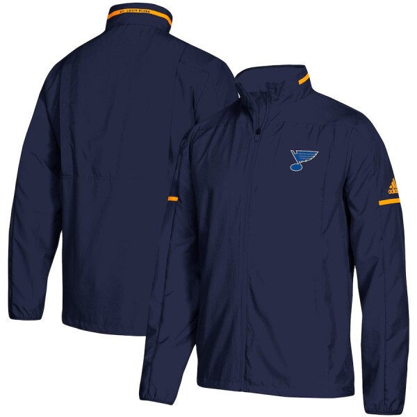 Pánská Bunda St. Louis Blues Adidas Rink Full-Zip Jacket Velikost: