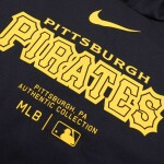 Nike Pánská mikina Pittsburgh Pirates MLB 2024 Authentic Practice Therma Hoodie Velikost: M