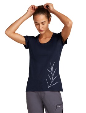 ICEBREAKER W 150 Tech Lite SS Scoop Tee Panax, Midnight Navy velikost: S