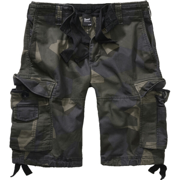 Brandit Kalhoty krátké Vintage Classic Shorts švédská M90 darkcamo L