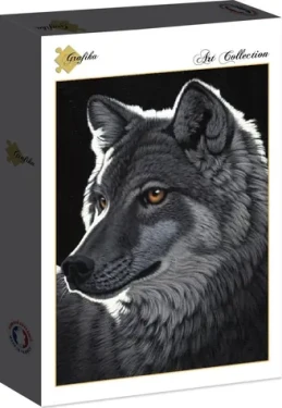 GRAFIKA Puzzle Noční vlk