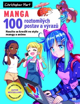 Manga 100 roztomilých postav výrazů