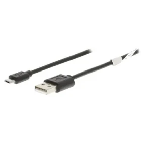 Valueline USB-A - Micro-USB B černá / Kabel / USB 2.0 / 1 m (VLCT60500B10)