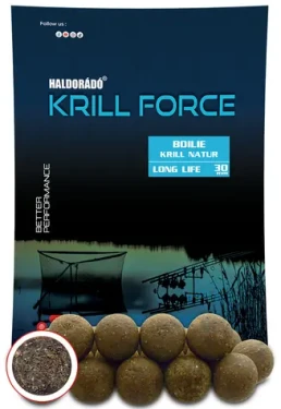 Haldorádó Boilies Krill Force Long Life 700g 30mm Krill Natur (HD32417)