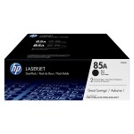 Hewlett-Packard HP CE285AD, černý (HP 85A) - originální toner (Dvojbalení)