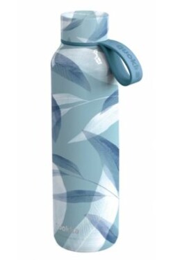 Quokka Nerezová termoláhev s poutkem Solid blue wind 630 ml (Q40172)