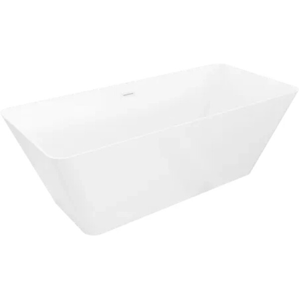 MEXEN - Velo Slim volně stojící vana 170 x 75, bílá, bez krytky přepadu a zátky 52811707500-SS