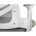 Kancelářská židle, houpací mechanismus, šedá, KA-K2031 GREY