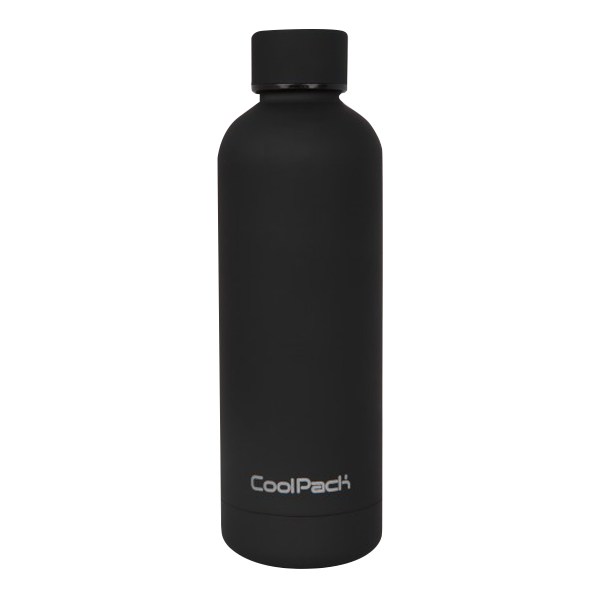 CoolPack termoláhev Bonet, 500 ml, nerez, černá
