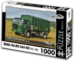 RETRO-AUTA Puzzle TRUCK č.4 Škoda 706 MTS 24ch VLH (1968-1988)