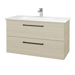 Dřevojas - Umyvadlová skříňka GIO SZZ2 100 - D04 Dub / Úchytka T06 / D04 Dub 130657H