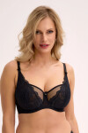 JESSIA 1229 BLACK SOFT BALCONETTE BRA černá 75D