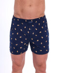 Boxerky Cornette Classic 001/174 S-2XL tmavě modrá S