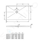 VILLEROY & BOCH - Subway Infinity Sprchová vanička, 900x900 mm, Anti-slip, alpská bílá 6228F401